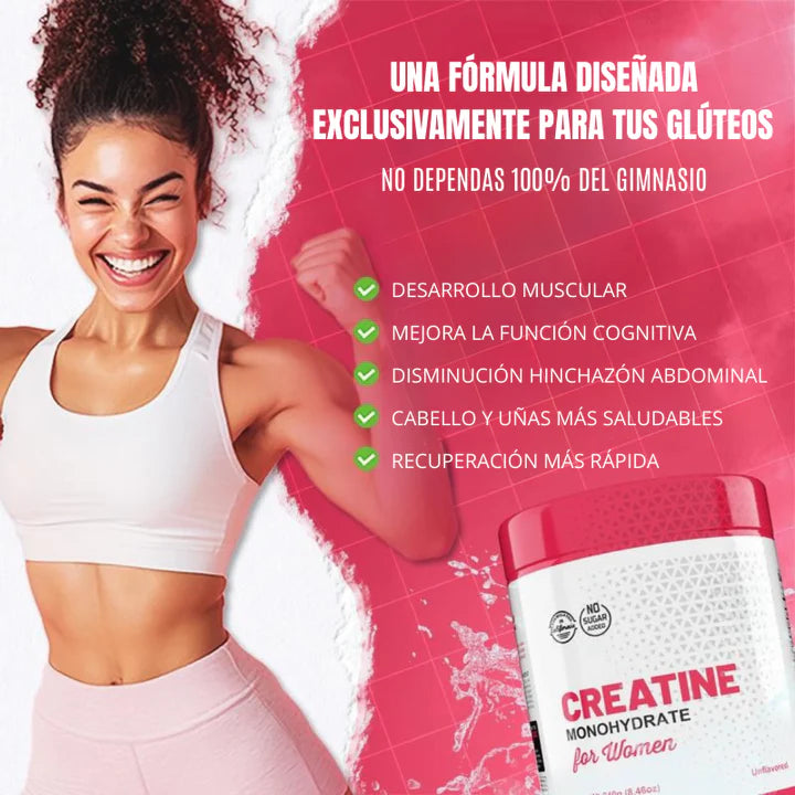 💪 Creatina Monohidratada para Mujeres Old School