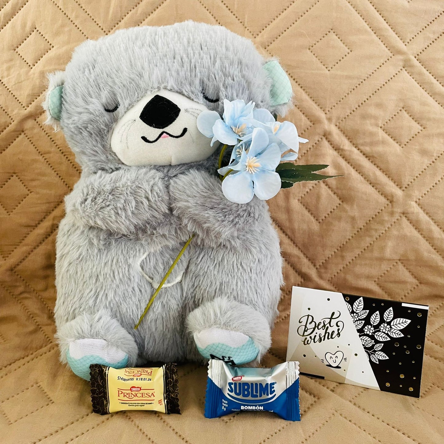 Nutria Dormilona con control - Plomo