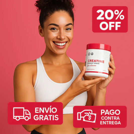 💪 Creatina Monohidratada para Mujeres Old School