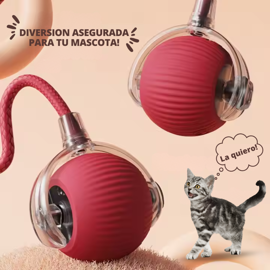Bola interactiva para gato